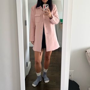 Light pink long jacket
